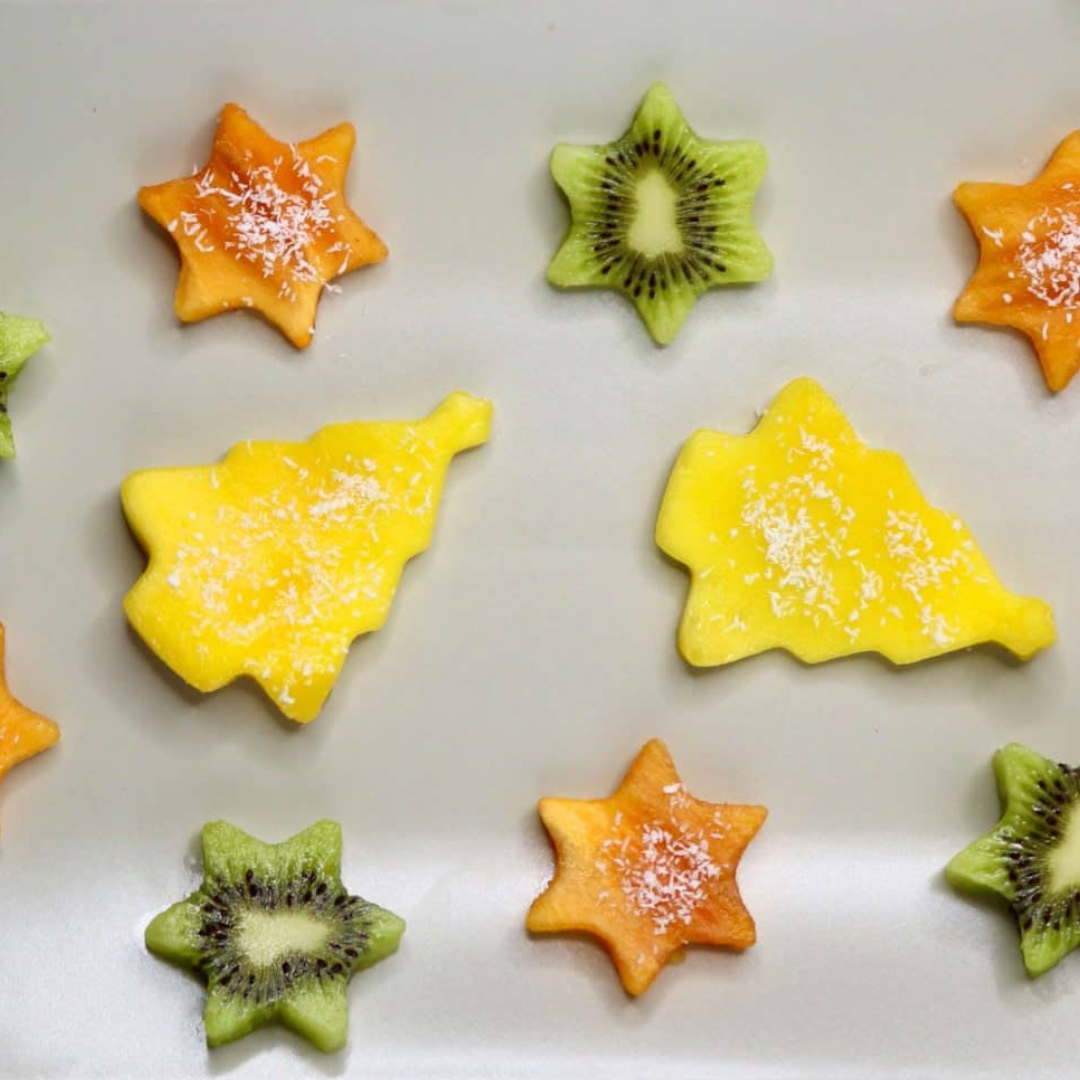 Festive Fruit Shapes for Babies 