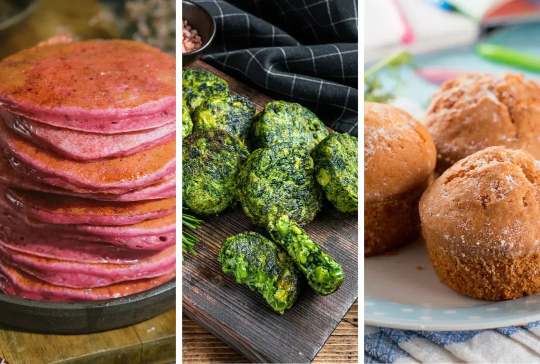 turn purees into finger foods